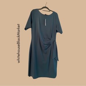NWT WHBM Teal Knit Dress